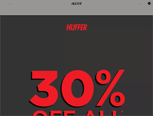 Tablet Screenshot of huffer.co.nz
